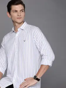 Allen Solly Sport Fit Striped Pure Cotton Casual Shirt