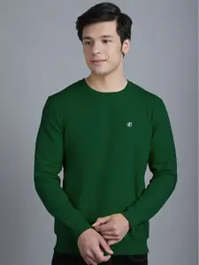 Friskers Round Neck Fleece Pullover Sweatshirt