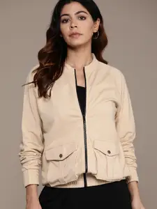 Roadster Women Solid Sweatshirt