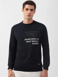 PETER ENGLAND UNIVERSITY Typography Printed Sweatshirt