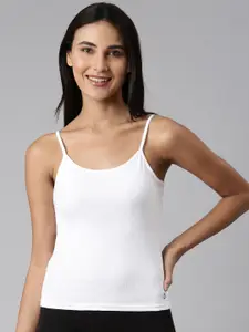 Enamor Pure Cotton Non-Padded Slim-Fit Camisole