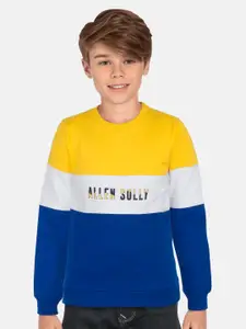 Allen Solly Junior Boys Colourblocked Sweatshirt