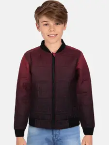 Allen Solly Junior Boys Colourblocked Bomber Jacket