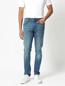 RARE RABBIT Men Slim Fit Light Fade Cotton Clean Look  Jeans