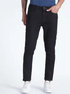 Flying Machine Men Tapered Fit High-Rise Clean Look Stretchable Jeans