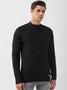 PETER ENGLAND UNIVERSITY Ribbed Acrylic Pullover