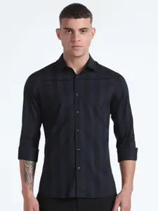 Flying Machine Slim Fit Opaque Striped Casual Shirt