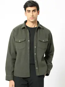 RARE RABBIT Men Cason Tailored Fit Spread Collar Jacket