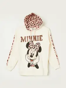 Fame Forever by Lifestyle Girls Minnie Mouse Printed Pure Cotton Sweatshirt