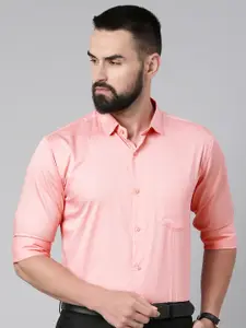 Majestic Man Men Comfort Slim Fit Opaque Pure Cotton Casual Shirt