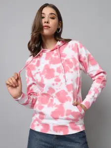 The Dry State Tie & Dyed Hooded Fleece Pullover