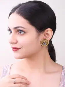 GRIIHAM Contemporary Stainless Steel Studs Earrings