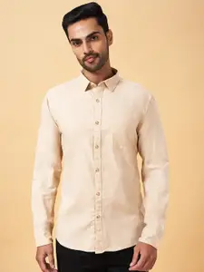 BYFORD by Pantaloons Slim Fit Opaque Pure Cotton Casual Shirt