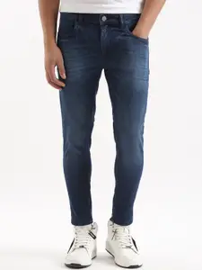WROGN Men Blue Slim Fit Light Fade Cotton Jeans