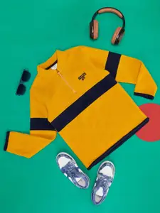 Pantaloons Junior Boys Colourblocked Pullover Sweatshirt