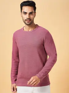 BYFORD by Pantaloons Round Neck Slim Fit T-shirt