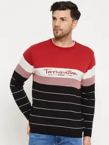 Duke Striped Acrylic Pullover