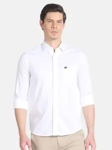 Arrow Sport Men Manhattan Slim Fit Opaque Pure Cotton Casual Shirt