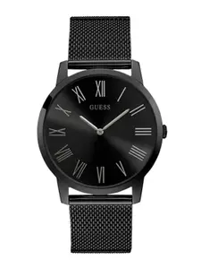 GUESS Men Stainless Steel Bracelet Style Straps Analogue Watch U1263G3M