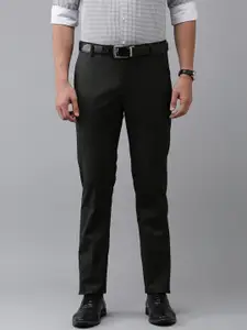 Arrow Men Solid Tailored Fit Formal Trousers