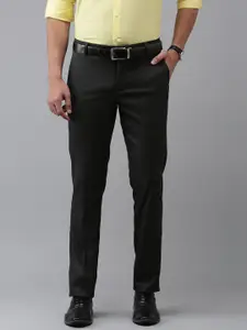 Arrow Men Checked Tailored Fit Formal Trousers