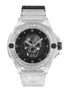PHILIPP PLEIN Men Water Resistance Stainless Steel Analogue & Digital Watch PWWAA0423