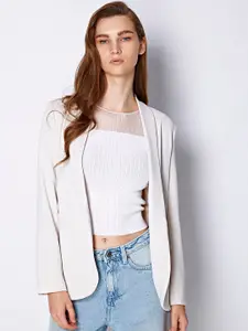 COVER STORY Open Front Casual Blazer