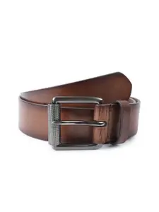 CIMONI Men Textured Leather Formal Belt