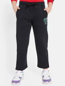 Octave Boys Mid-Rise Fleece & Cotton Sports Track Pants