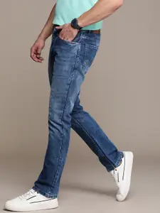 WROGN Men Regular Fit Light Fade Stretchable Jeans