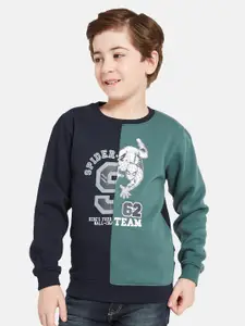 Octave Boys Graphic Printed Fleece Sweatshirt
