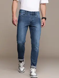 WROGN Men Slim Fit Light Fade Stretchable Jeans