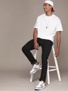 WROGN Men Solid Skinny Fit Stretchable Jeans