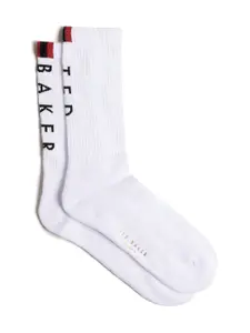 Ted Baker Men Patterned Calf Length Socks