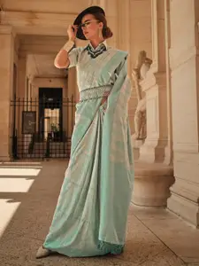 Saree mall Ethnic Motifs Woven Design Zari Satin Sarees