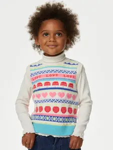 Marks & Spencer Girls Printed Pullover