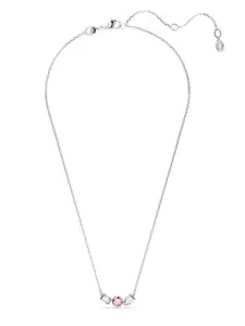 SWAROVSKI Mesmera Rhodium-Plated Crystals-Studded Necklace