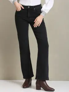 U.S. Polo Assn. Women Bootcut High-Rise Stretchable Cotton Jeans