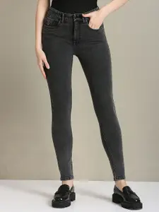 U.S. Polo Assn. Women Skinny Fit High-Rise Clean Look Stretchable Jeans