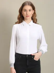 U.S. Polo Assn. Women Comfort Opaque Casual Shirt