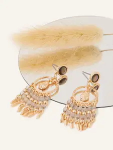 Accessorize Gold-Plated Classic Beaded Drop Earrings
