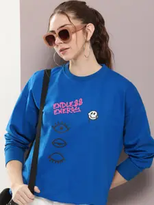 Kook N Keech Printed Pure Cotton Sweatshirt