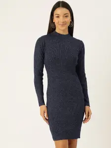 Madame Solid Sweater Dress