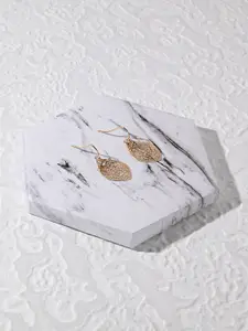 Accessorize Filigree Leaf Drop Earrings