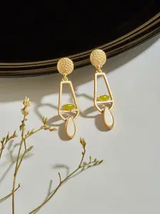 Accessorize Stone Cut Out Classic Drop Earrings