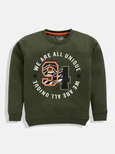 Eteenz Boys Printed Premium Cotton Sweatshirt