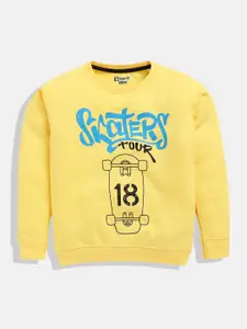 Eteenz Boys Printed Premium Cotton Sweatshirt