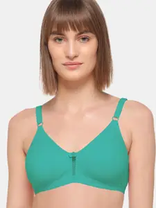 SONA Medium Coverage Non Padded Cotton T-shirt Bra With All Day Comfort