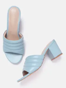 Allen Solly Quilted Block Heels