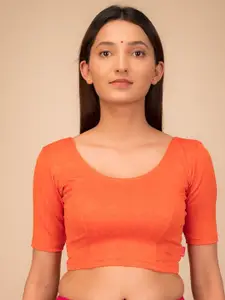 Bindigasm's Advi Stretchable Cotton Saree Blouse